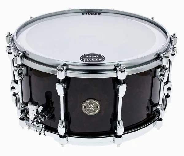 Tama 14"x7" Starphonic Black Walnut detail 2