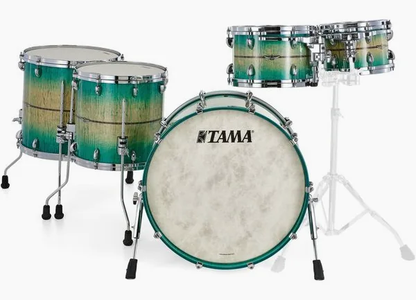 Tama STAR Drum Maple Set RECB detail 3