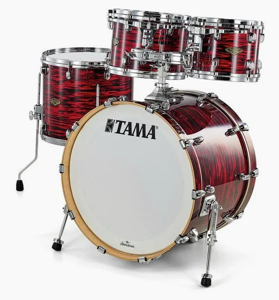 Tama Starcl. Walnut/Birch 4pcs -ROY vooraanzicht