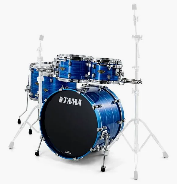 Tama Starcl. Walnut/Birch 5pcs -LOR vooraanzicht