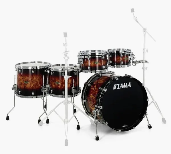 Tama Starcl. Walnut/Birch 5pcs -MBR detail 3
