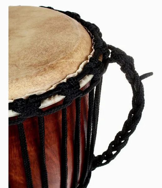 Terre Djembe Carved Dragon 40cm detail 4