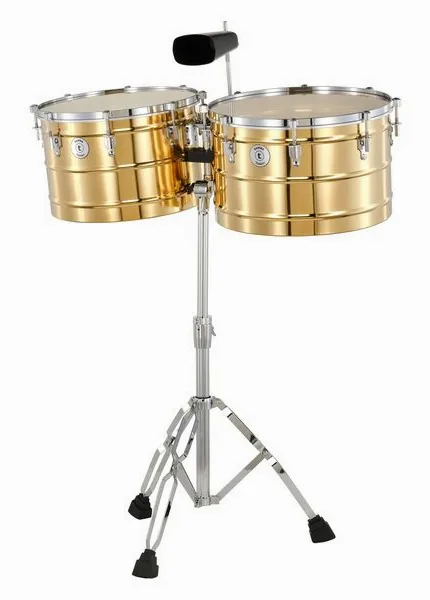 Thomann 15"+16" Timbales Brass vooraanzicht