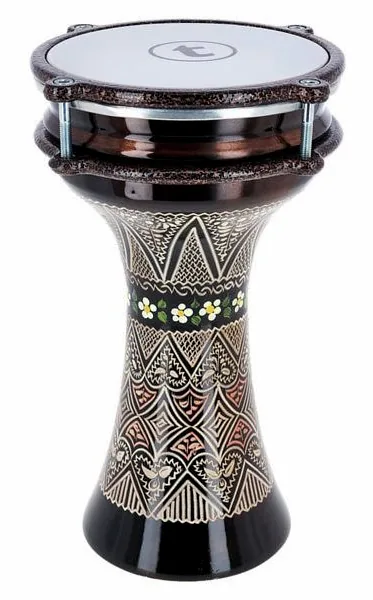 Thomann 6" Engraved Copper Darabuka detail 2