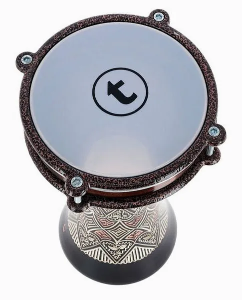Thomann 6" Engraved Copper Darabuka detail 4