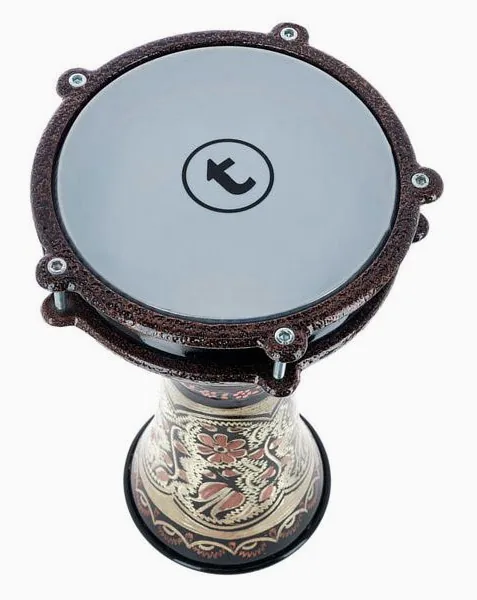 Thomann 7" Engraved Copper Darabuka detail 4