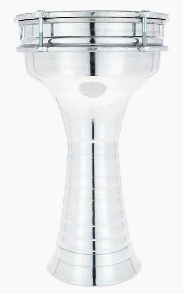 Thomann 8,5" Aluminium Jingle Darabuka detail 3