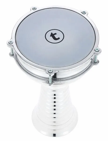 Thomann 8,5" Aluminium Jingle Darabuka detail 4
