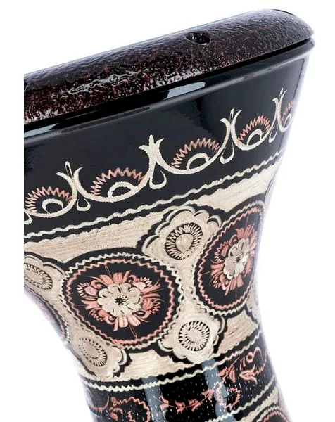 Thomann 8,5" Engraved Copper Doumbek detail 5