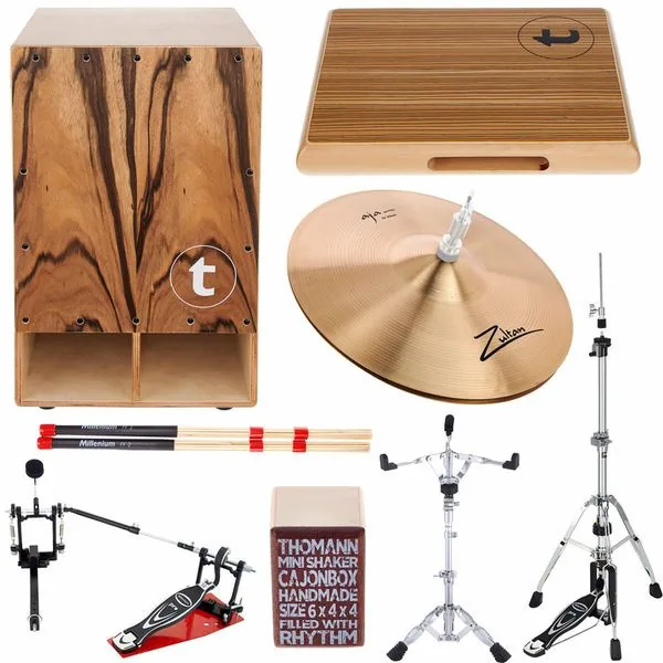 Thomann Cajon Drumset vooraanzicht