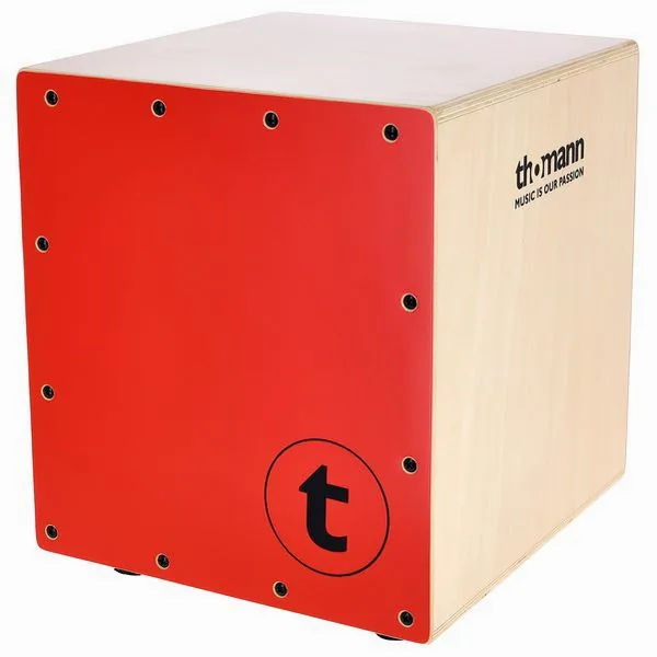 Thomann Mini Cajon Orange vooraanzicht