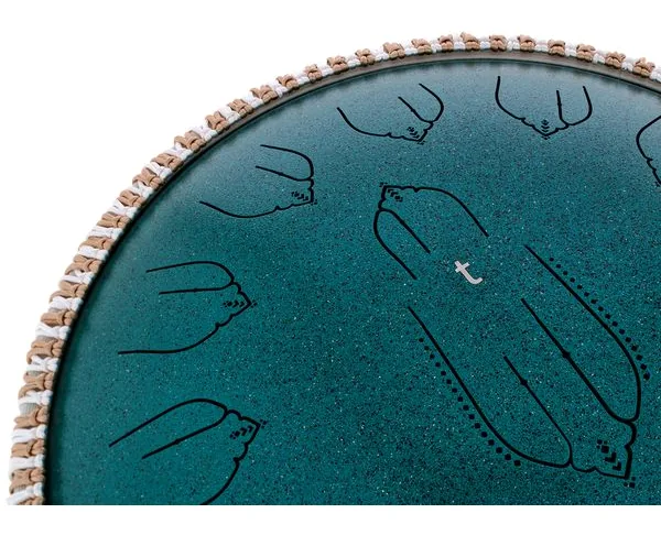 Thomann Tongue Drum 14" EQ D-Kurd 432 detail 5