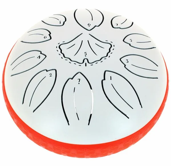 Thomann Tongue Drum 6" Ginko TW vooraanzicht