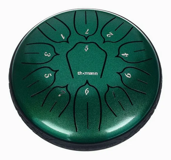 Thomann Tongue Drum 6" Lotus JG D detail 2