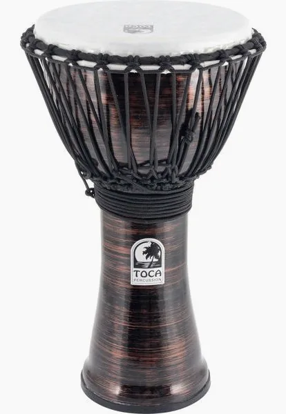 Toca 10" Freestyle II Djembe -SC vooraanzicht