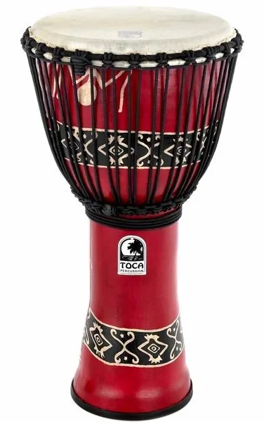 Toca 12" Synergy Freestyle Djembe vooraanzicht
