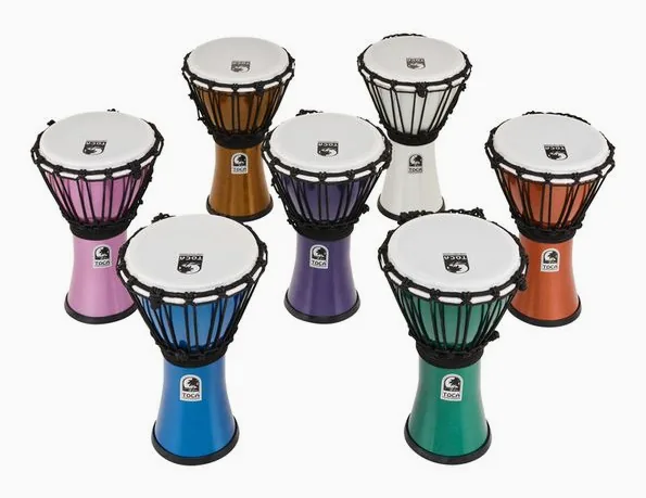 Toca 7" Colorsound Djembe Set vooraanzicht