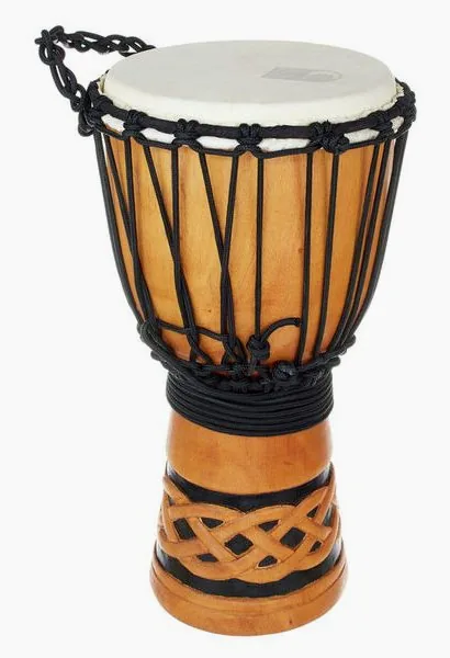 Toca 8" Origins Wood Djembe CK detail 2