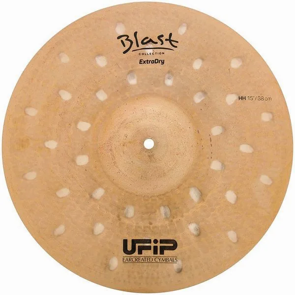 Ufip 15" Blast Extra Dry Hi-Hat detail 4