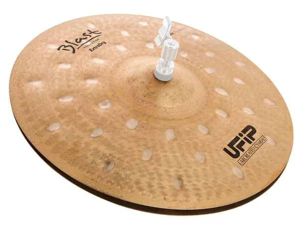Ufip 15" Blast Extra Dry Hi-Hat vooraanzicht