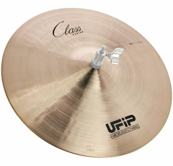 Ufip 15" Class Series Hi-Hat Medium vooraanzicht