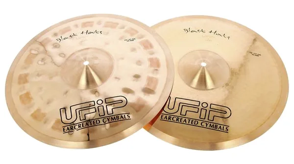 Ufip 16" Blast Series Hi-Hat detail 2