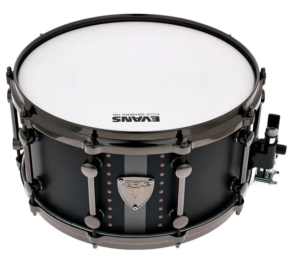Varus 14"x07" Morpheus Snare Black detail 2