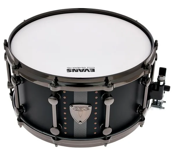 Varus 14"x07" Morpheus Snare Black vooraanzicht