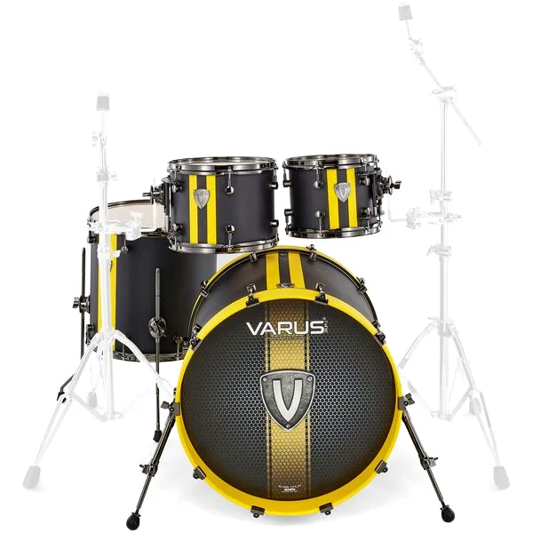 Varus Deluxe Maple Set Matte Black detail 3