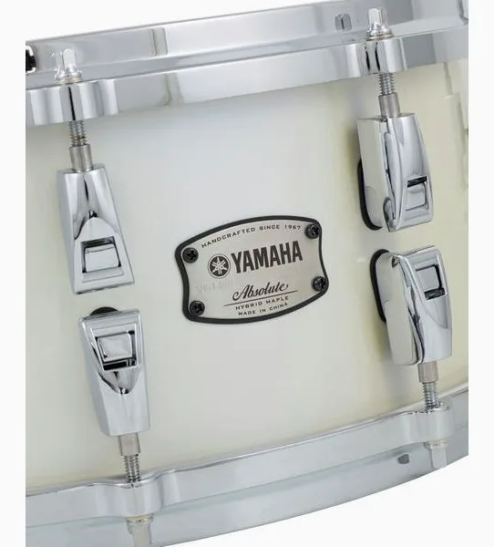 Yamaha 14"x06" Abs. Hybrid Snare -PWH detail 5