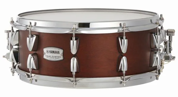 Yamaha 14"x5,5" Tour Custom Chocolate vooraanzicht
