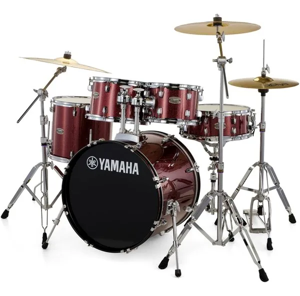 Yamaha Rydeen Studio Burgundy Glitter vooraanzicht