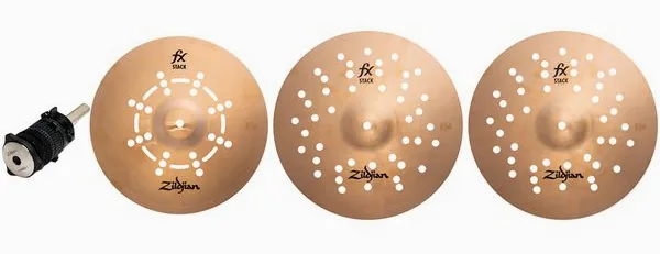 Zildjian 14" FX Stack Cymbals vooraanzicht