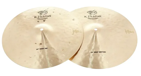 Zildjian 14" K' Constantinople Hi-Hat detail 2