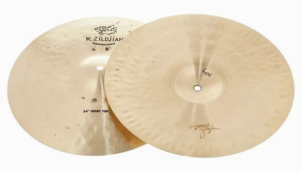 Zildjian 14" K' Constantinople Hi-Hat detail 3
