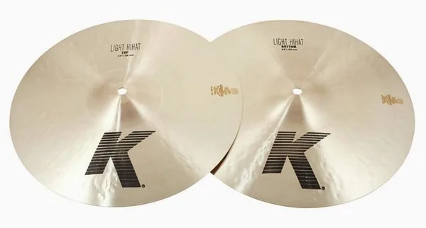 Zildjian 14" K-Series Light Hi-Hat vooraanzicht