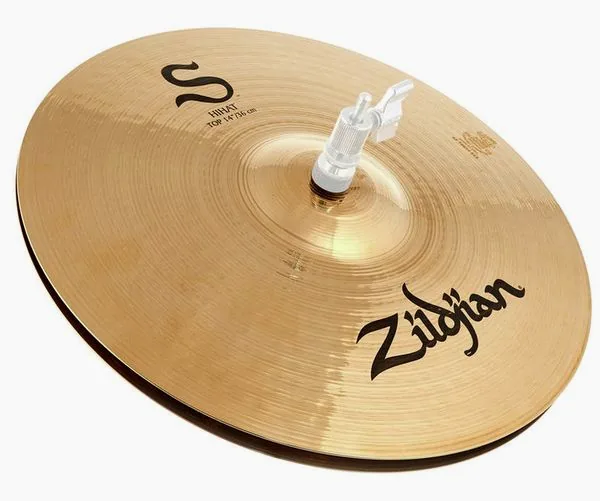Zildjian 14" S Series Medium Hi-Hat vooraanzicht