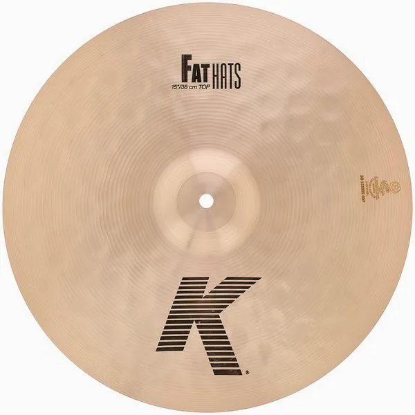 Zildjian 15 1/8" K-Series Fat Hats detail 4