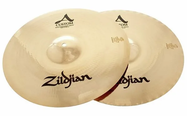 Zildjian 15" A-Custom Mastersound Hi-Ha detail 2