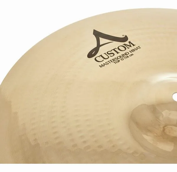 Zildjian 15" A-Custom Mastersound Hi-Ha detail 4