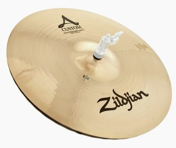 Zildjian 15" A-Custom Mastersound Hi-Ha vooraanzicht