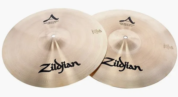 Zildjian 15" A-Series New Beat Hi-Hat detail 2