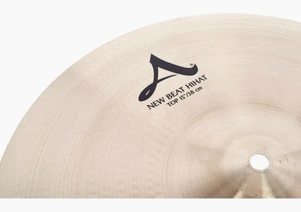 Zildjian 15" A-Series New Beat Hi-Hat detail 4