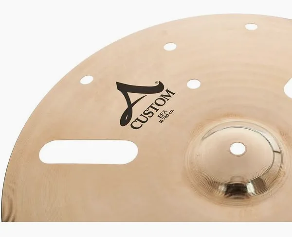 Zildjian 16" A-Custom EFX detail 3