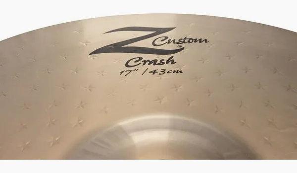 Zildjian 17" Z Custom Crash detail 4