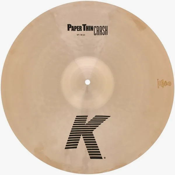 Zildjian 18" K-Series Paper Thin Crash detail 2