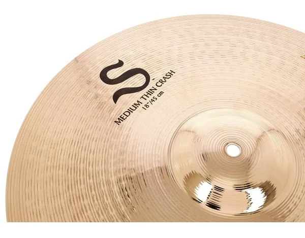 Zildjian 18" S Series Medium Thin Crash detail 3