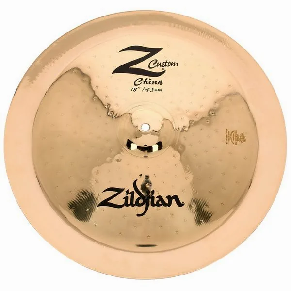 Zildjian 18" Z Custom China brilliant detail 3