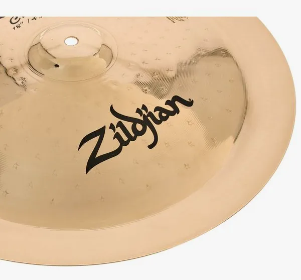 Zildjian 18" Z Custom China brilliant detail 5