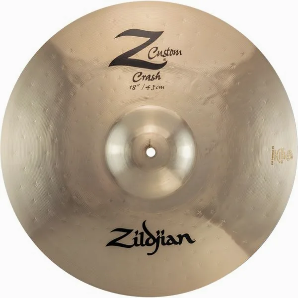 Zildjian 18" Z Custom Crash detail 2